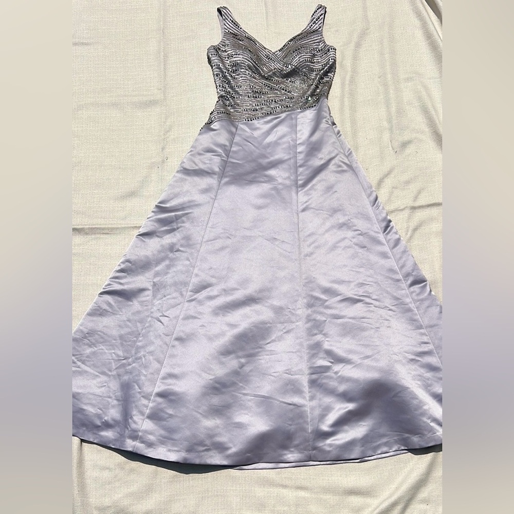 Purple A-line Sweetheart Prom Dress